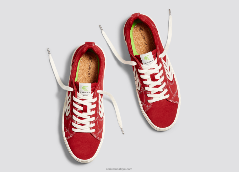 tr Cariuma erkekler kırmızı kontrast/fildişi 6L628138