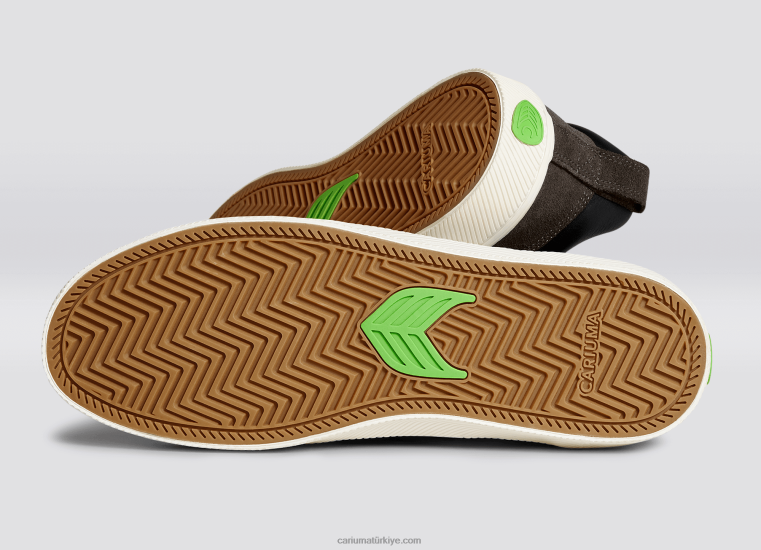 tr Cariuma erkekler siyah premium deri/fildişi 6L628141