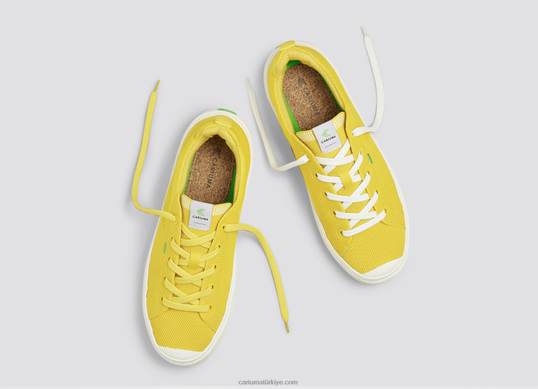 tr Cariuma erkekler güneş sarısı örgü 6L628186