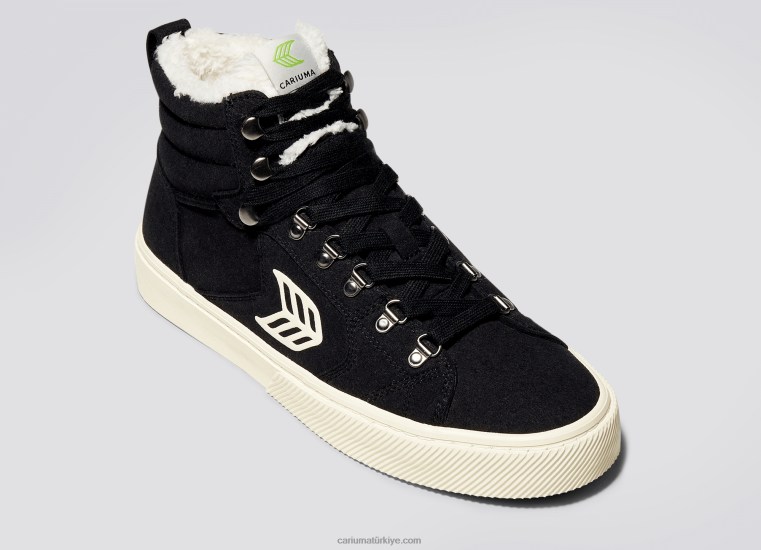 tr Cariuma erkekler siyah süet 6L628192