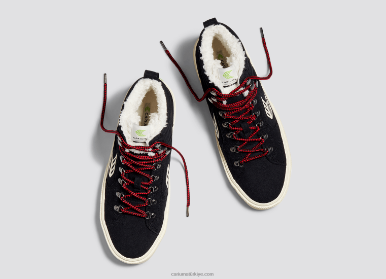 tr Cariuma erkekler siyah süet 6L628192