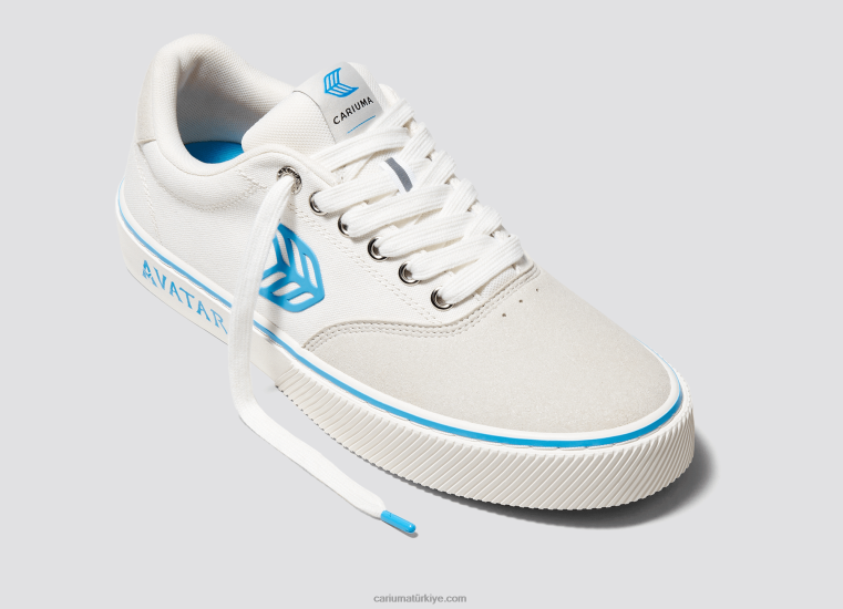 tr Cariuma erkekler avatar kirli beyaz/mavi 6L62876