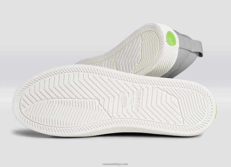 tr Cariuma erkekler açık gri kanvas 6L62825