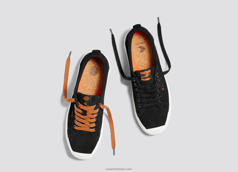 tr Cariuma erkekler deus ex machina siyah süet 6L62826