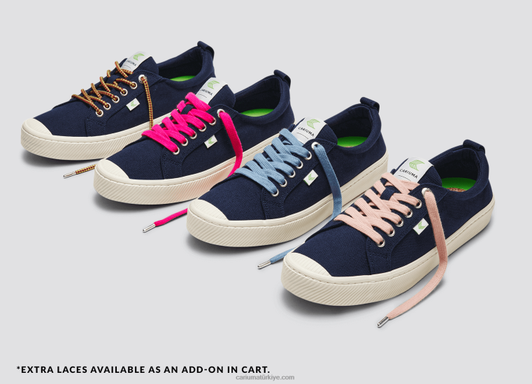 tr Cariuma erkekler donanma tuval 6L6288