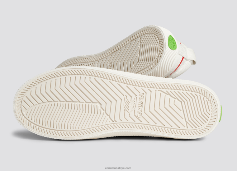 tr Cariuma erkekler gerry lopez kirli beyaz kanvas 6L62888