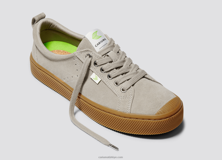 tr Cariuma erkekler gri sakız süet 6L62837