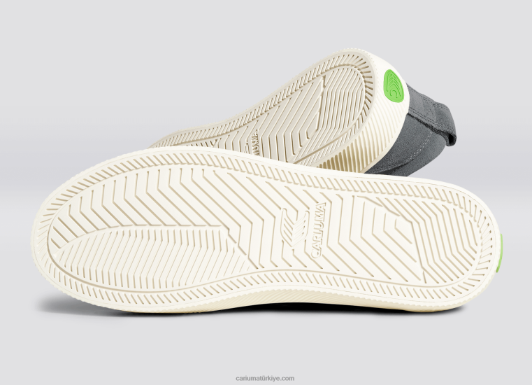 tr Cariuma erkekler kömür grisi süet 6L62832