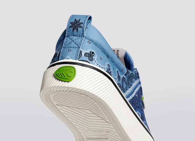 tr Cariuma erkekler mavi bandana tuval 6L62815