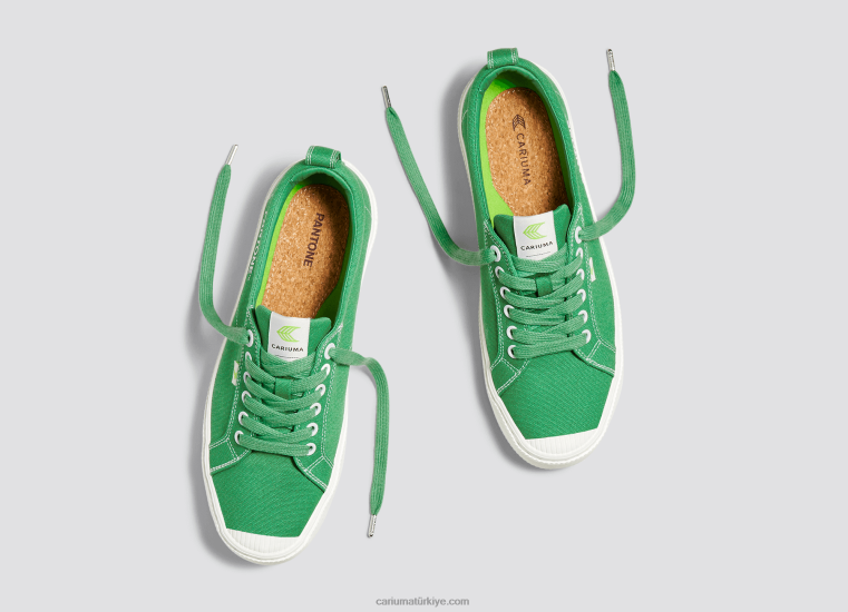 tr Cariuma erkekler pantone greenbriar tuval 6L62820