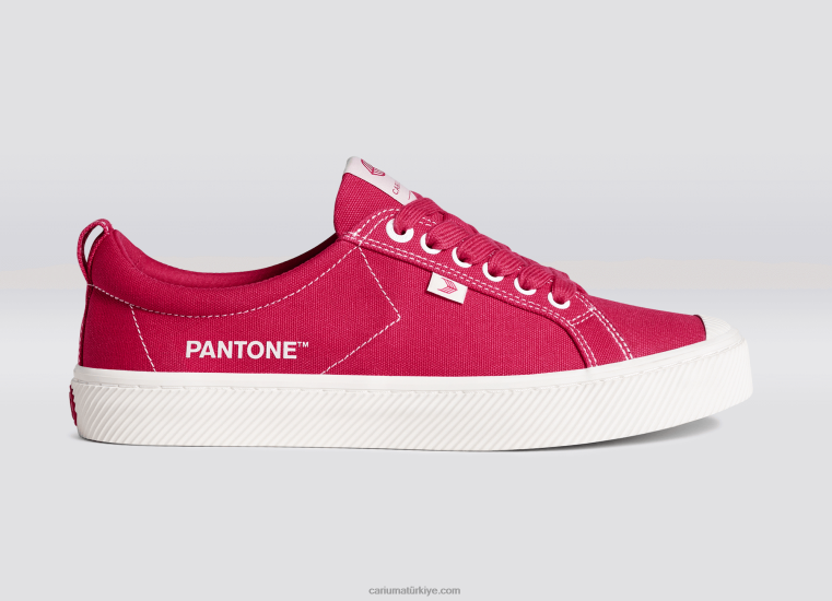 tr Cariuma erkekler pantone viva eflatun/kırık beyaz kanvas 6L62838