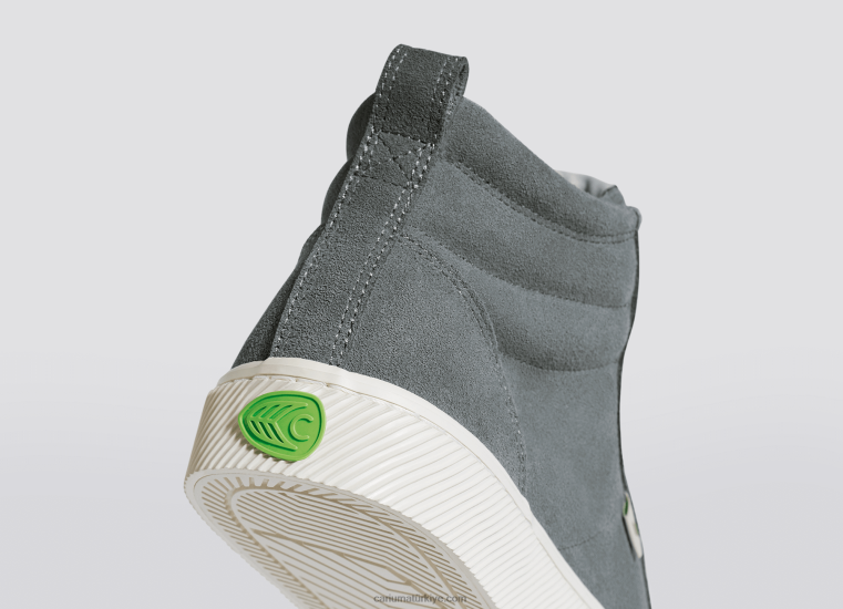 tr Cariuma erkekler kömür grisi süet 6L62860