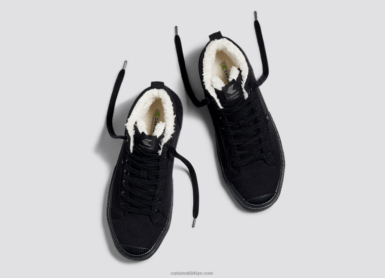 tr Cariuma erkekler therma tamamen siyah süet 6L62870