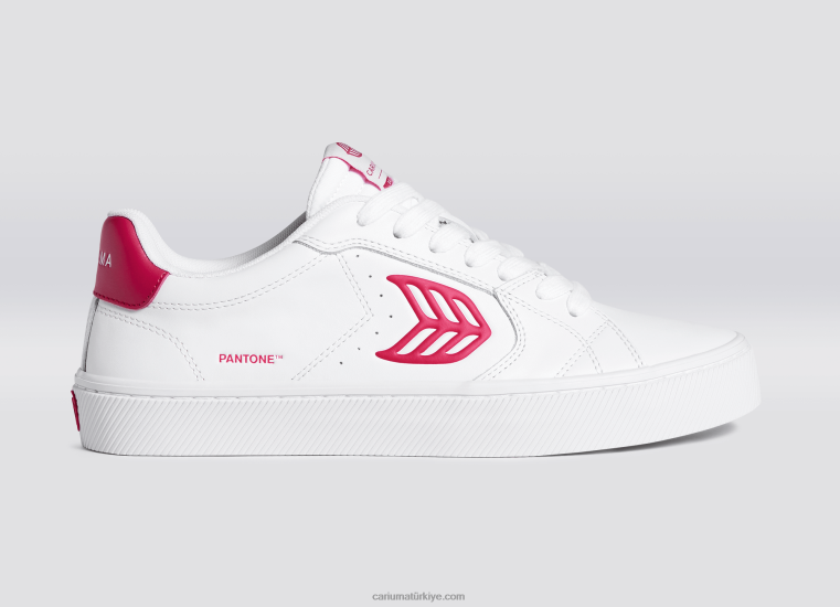 tr Cariuma erkekler pantone viva eflatun beyaz deri 6L62877