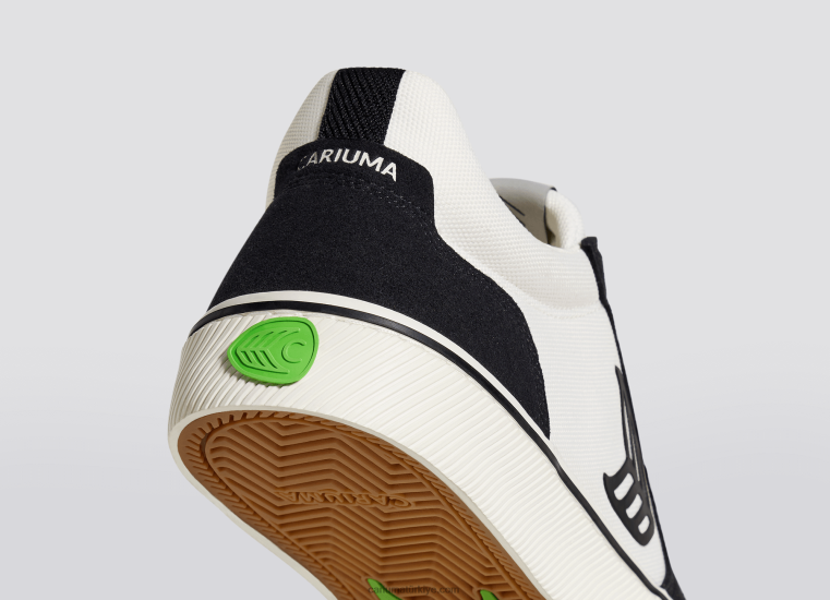 tr Cariuma erkekler siyah & kırık beyaz eski/siyah 6L628122