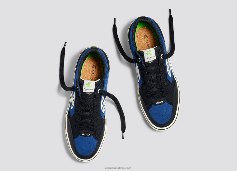 tr Cariuma erkekler siyah ve mavi/fildişi 6L628125