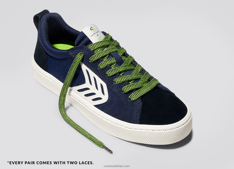 tr Cariuma kadınlar şaheser lacivert/fildişi 6L628290