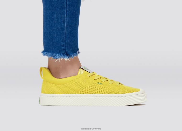tr Cariuma kadınlar güneş sarısı örgü 6L628401