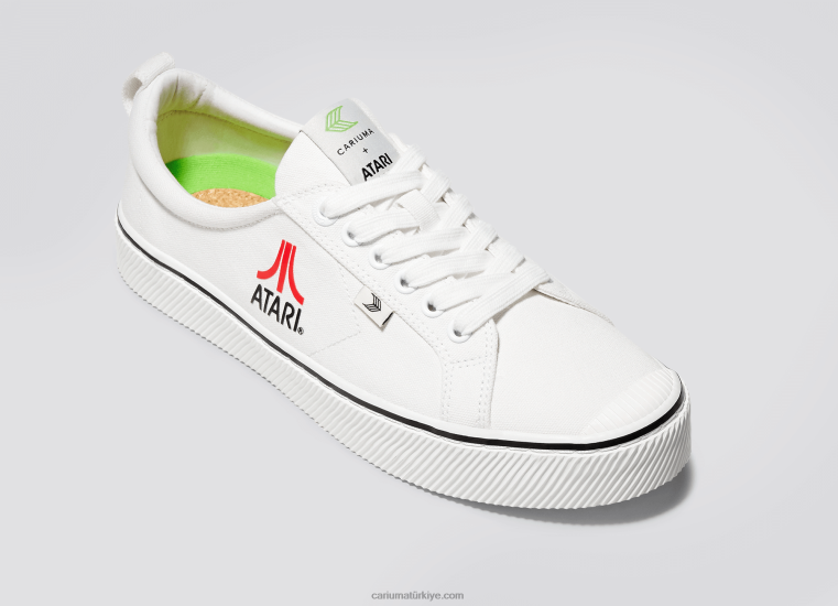 tr Cariuma kadınlar atari kirli beyaz kanvas 6L628308