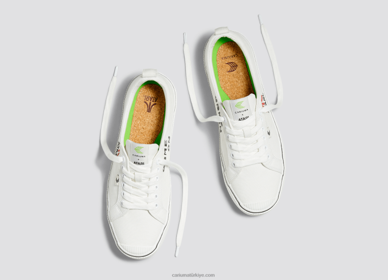tr Cariuma kadınlar atari kirli beyaz kanvas 6L628308