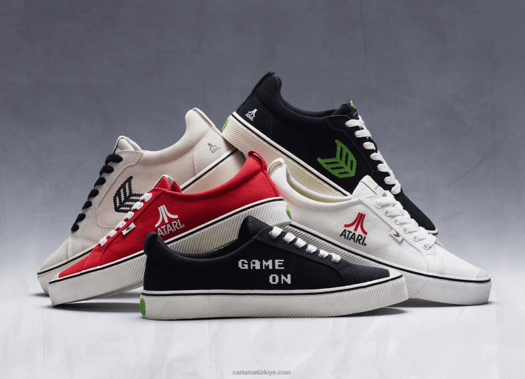 tr Cariuma kadınlar atari kirli beyaz kanvas 6L628308