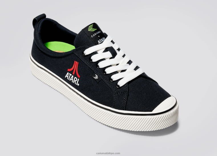 tr Cariuma kadınlar atari siyah kanvas 6L628309