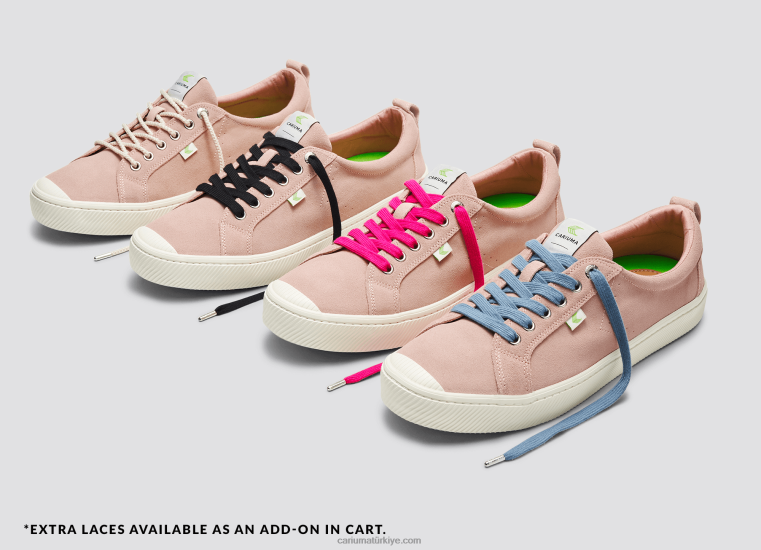 tr Cariuma kadınlar gül kırmızı süet 6L628259