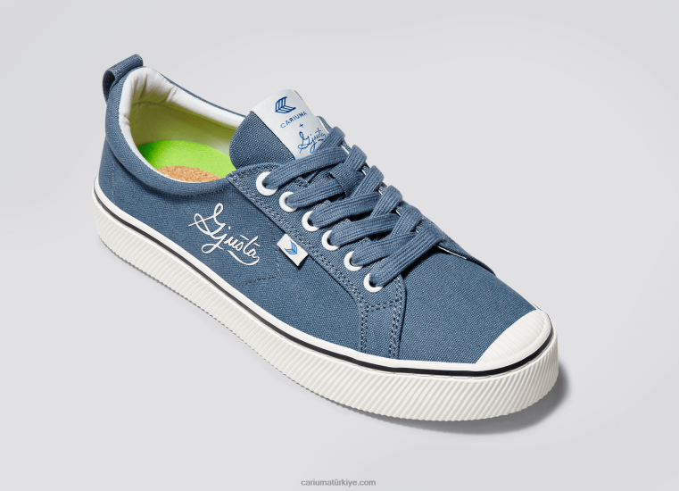 tr Cariuma kadınlar gjusta çelik mavi kanvas 6L628267