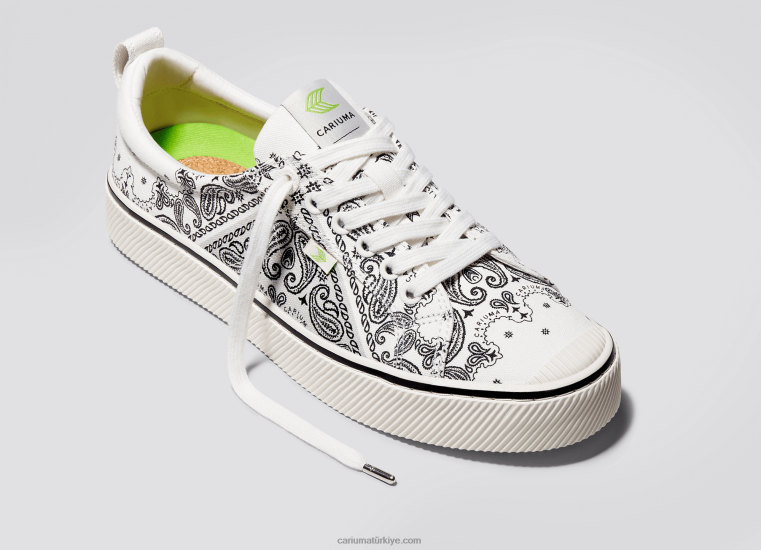 tr Cariuma kadınlar kirli beyaz bandana kanvas 6L628234