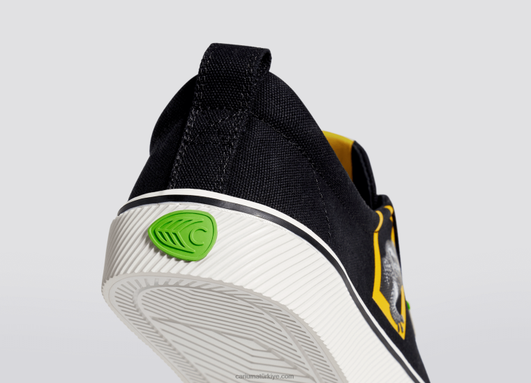 tr Cariuma kadınlar national geographic gecko siyah kanvas 6L628303