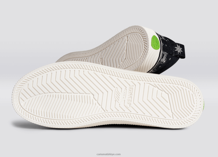 tr Cariuma kadınlar siyah bandana tuval 6L628235