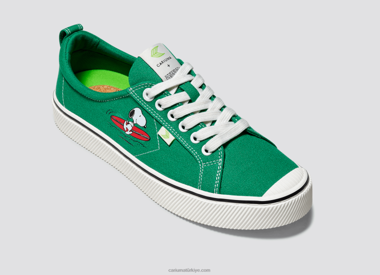 tr Cariuma kadınlar yer fıstığı sörf yeşil tuval 6L628301