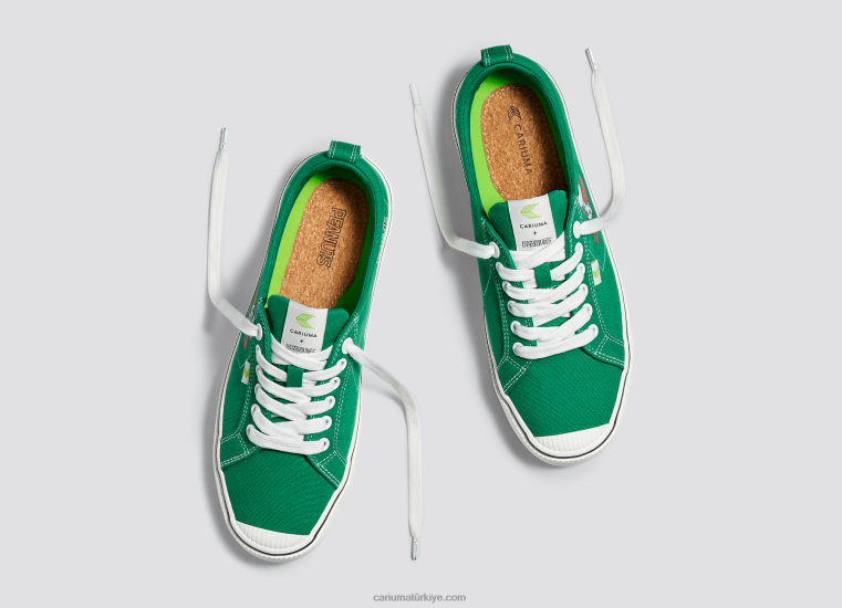 tr Cariuma kadınlar yer fıstığı sörf yeşil tuval 6L628301