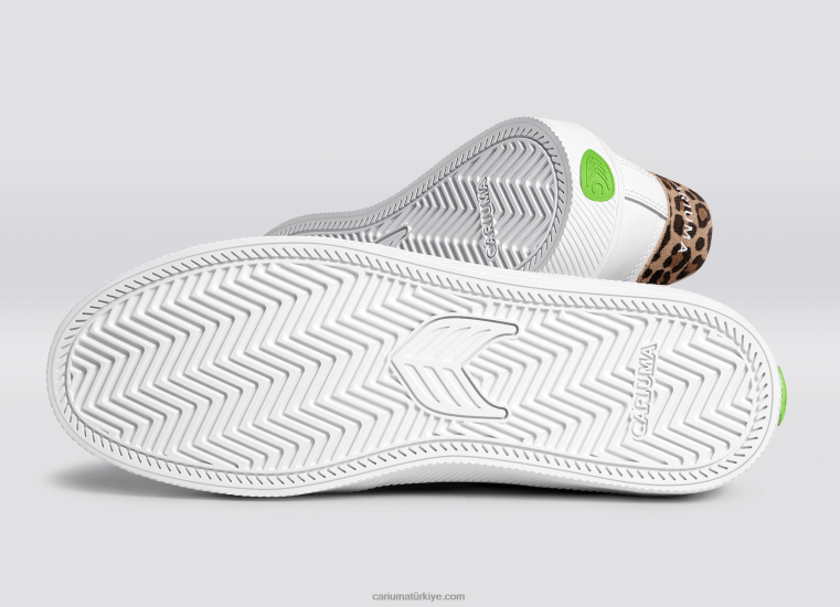 tr Cariuma kadınlar beyaz lwg deri/leopar 6L628317
