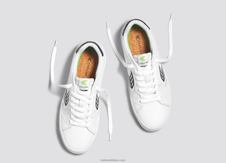tr Cariuma kadınlar beyaz lwg deri/siyah 6L628314