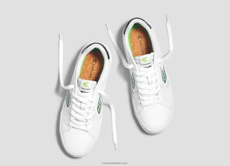 tr Cariuma kadınlar beyaz lwg deri/yeşil 6L628320