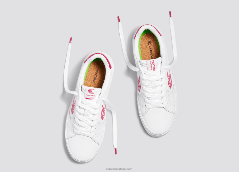 tr Cariuma kadınlar pantone viva eflatun beyaz deri 6L628294