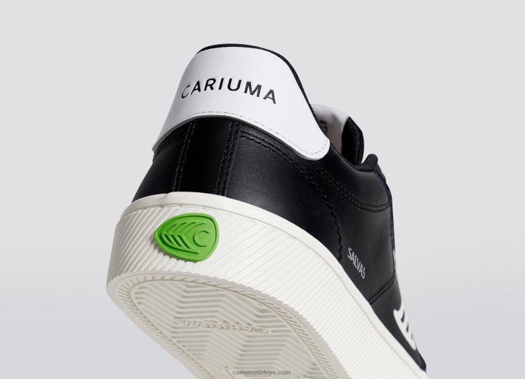 tr Cariuma kadınlar siyah lwg deri/kırık beyaz 6L628315
