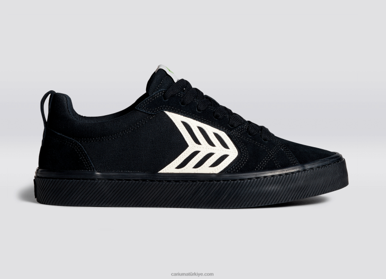 tr Cariuma kadınlar sağ ayak (tek ayakkabı)-tamamen siyah/fildişi 6L628373